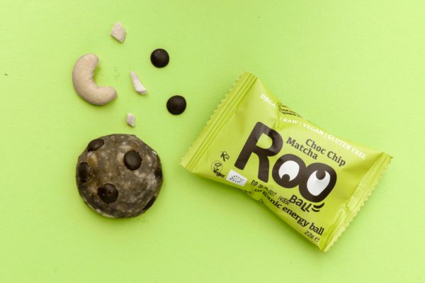 ROOBALL PROBIOTIC CHOC CHIP & MATCHA RAW ORGANIC ENERGY BALL - Image 2